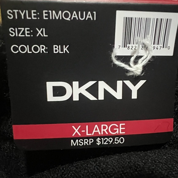 DKNY Cashmere Blend Pull On Knit Joggers Drawstring Waist Black size XL - Picture 7 of 9